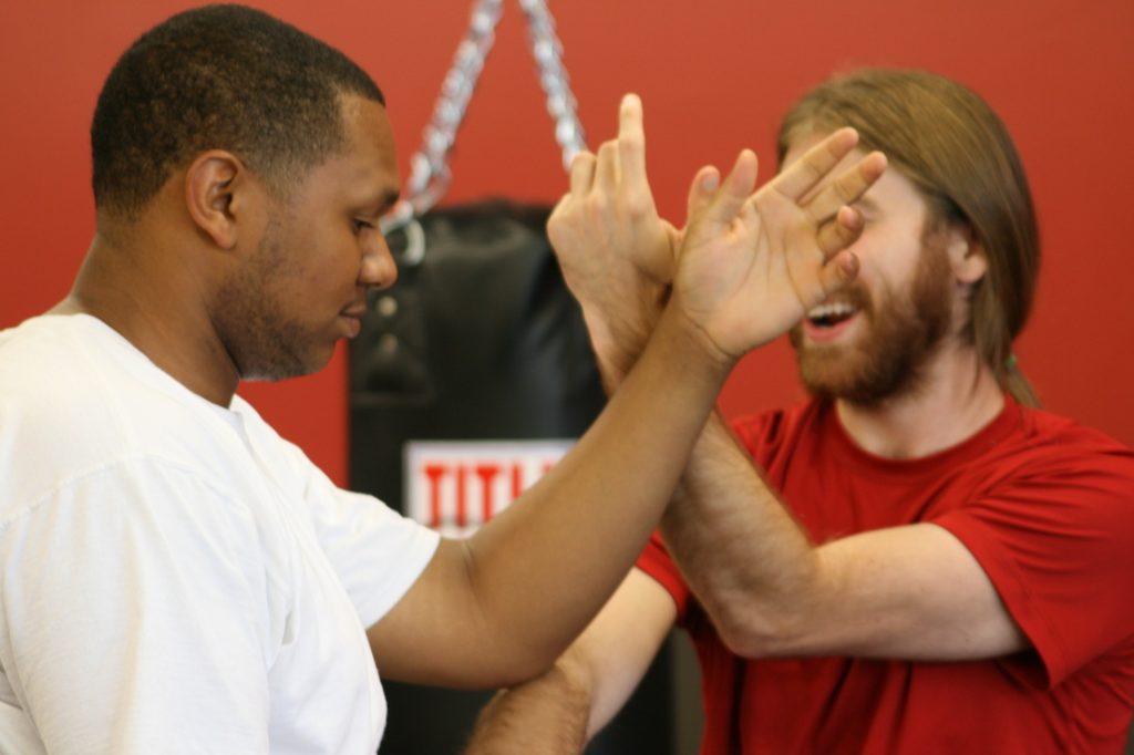 Raymond and Chad Crossarm Chi Sau