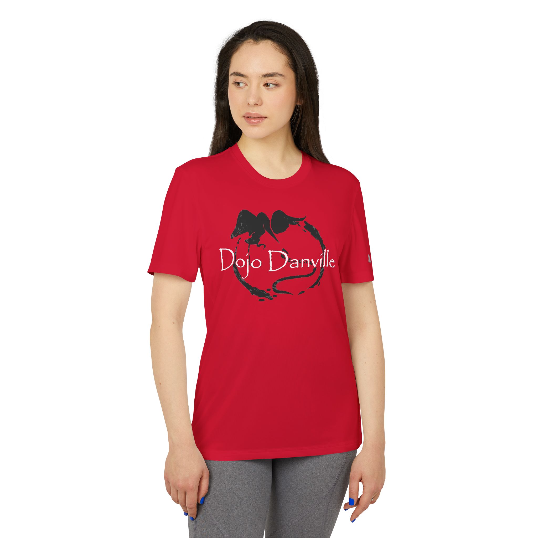 Dojo Danville Martial Arts Sports T-Shirt — Wing Chun Lineage Graphic Tee (Red) - Image 3