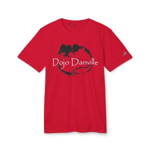 Dojo Danville Martial Arts Sports T-Shirt — Wing Chun Lineage Graphic Tee (Red)