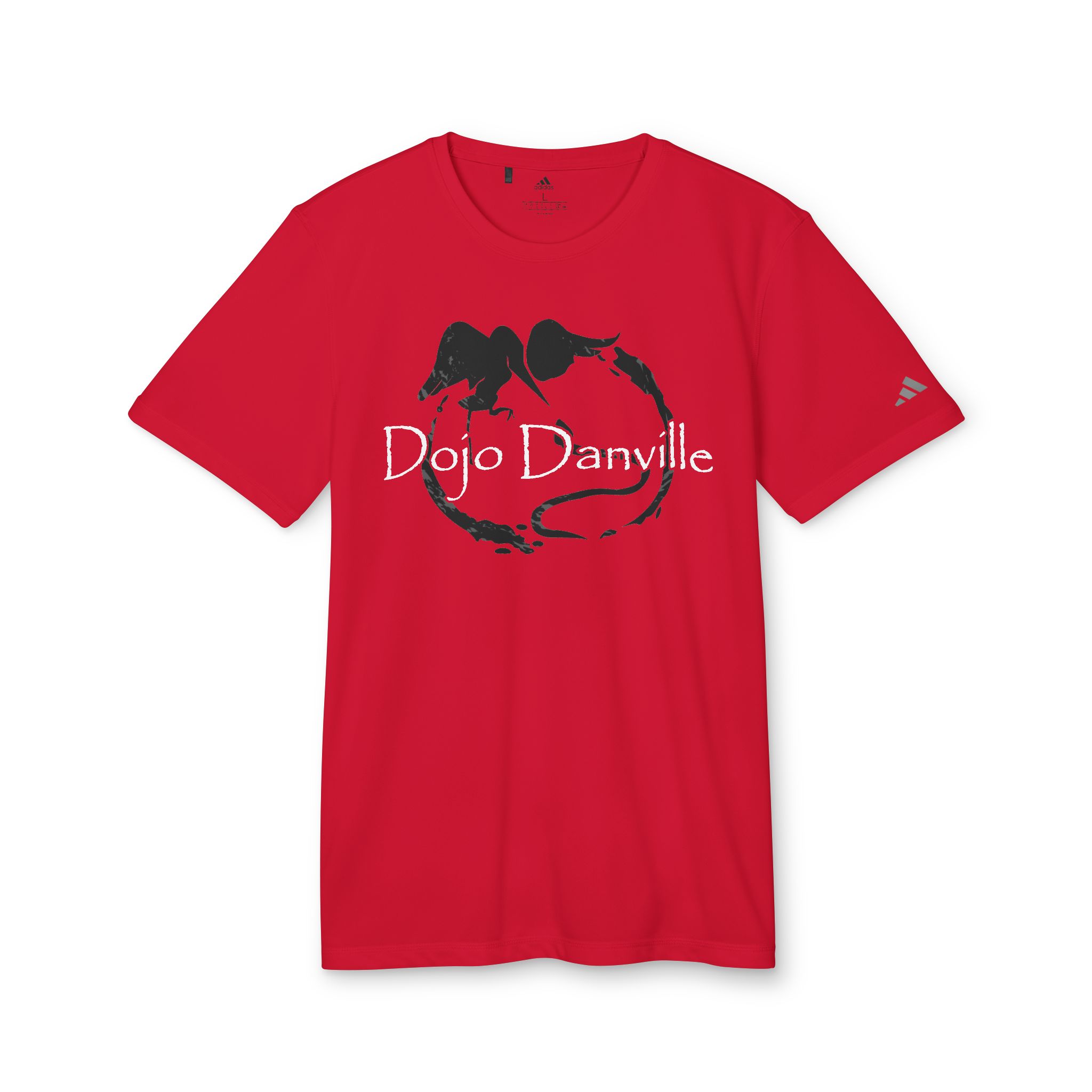 Dojo Danville Martial Arts Sports T-Shirt — Wing Chun Lineage Graphic Tee (Red)