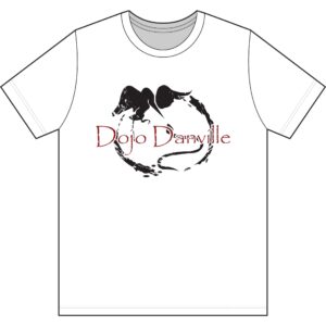 Dojo Danville Wing Chun Wicking T-Shirt (White) — Martial Arts Lineage Tee