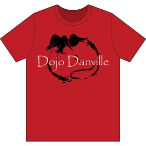 Dojo Danville Wicking Tee (Red) - Wing Chun Lineage T-Shirt