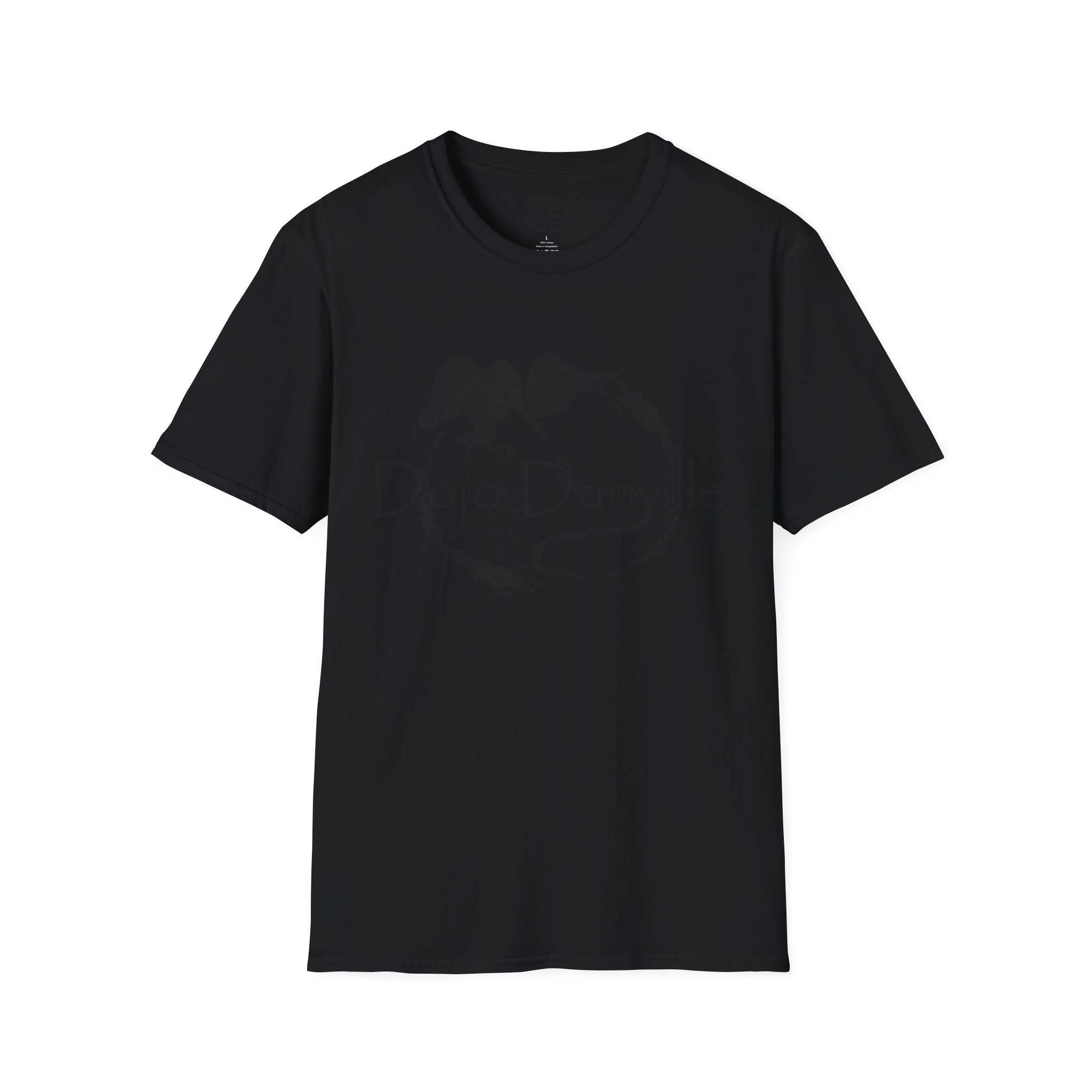 Dojo Danville Standard T-shirt (Full Blackout) — Martial Arts Studio Logo Tee