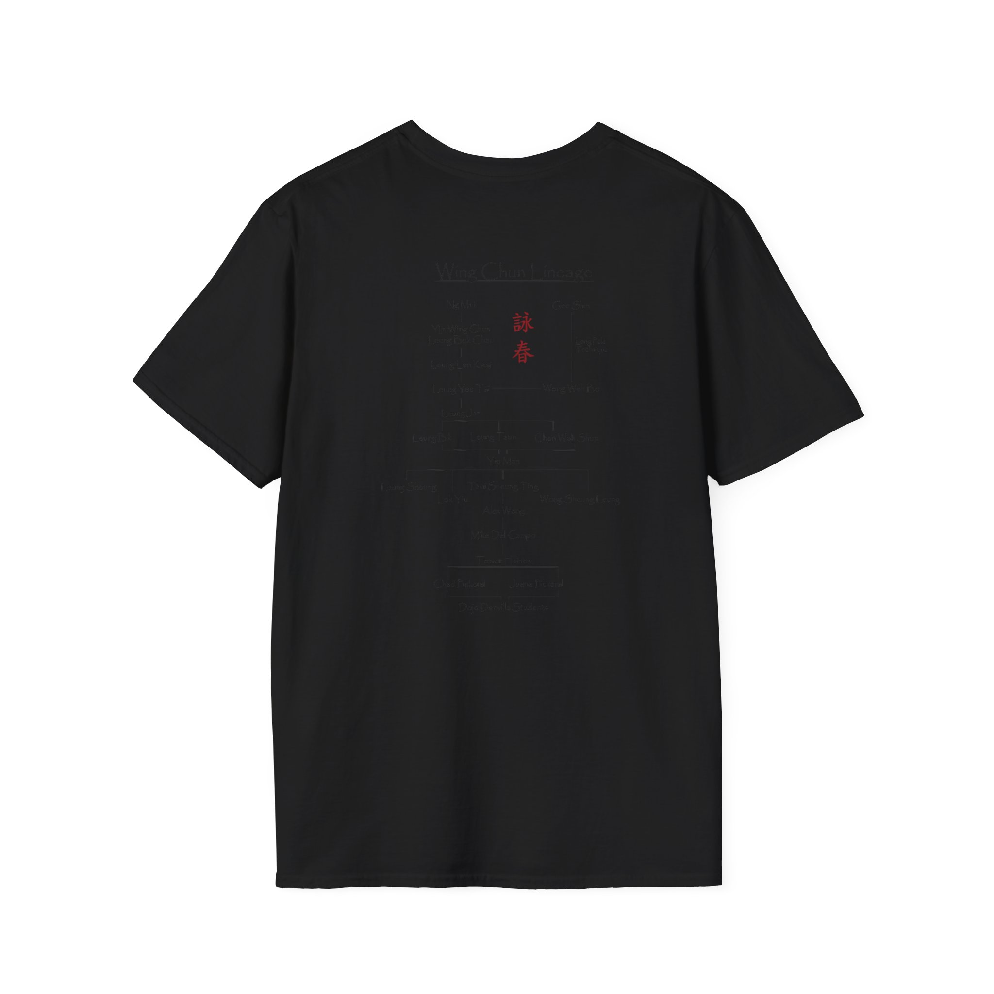 Dojo Danville Standard T-shirt (Blackout) — Martial Arts Studio Logo Tee - Image 2