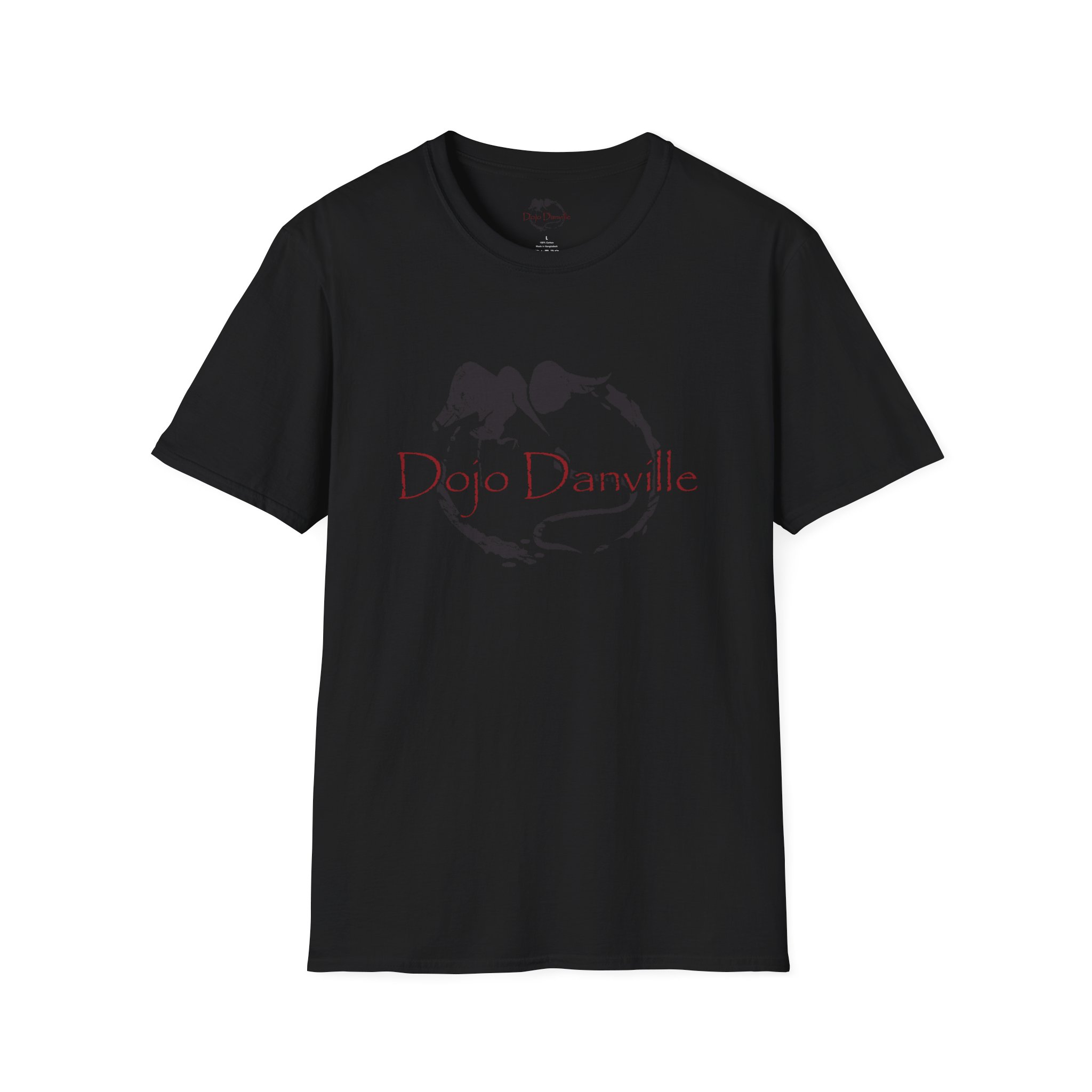 Dojo Danville Standard T-shirt (Blackout) — Martial Arts Studio Logo Tee